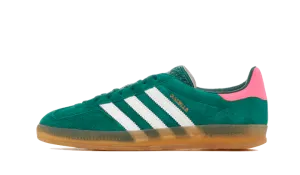 Adidas Gazelle Indoor Collegiate Green Lucid Pink