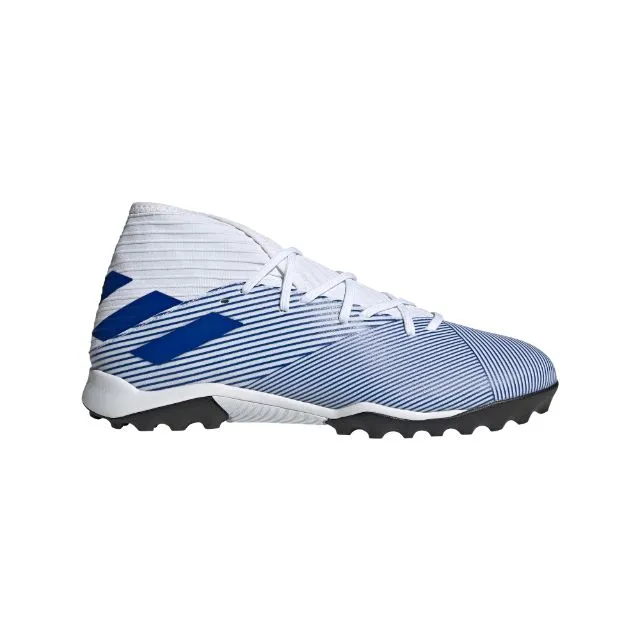 Adidas Nemeziz 19.3 Tf Men Turf Shoes White/Blue Eg7228