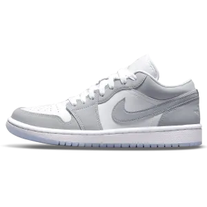 Air Jordan 1 Low Wmns 'White Wolf Grey'