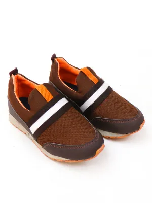 BJ25 Boys Shoes 8Yrs - 17Yrs Brown