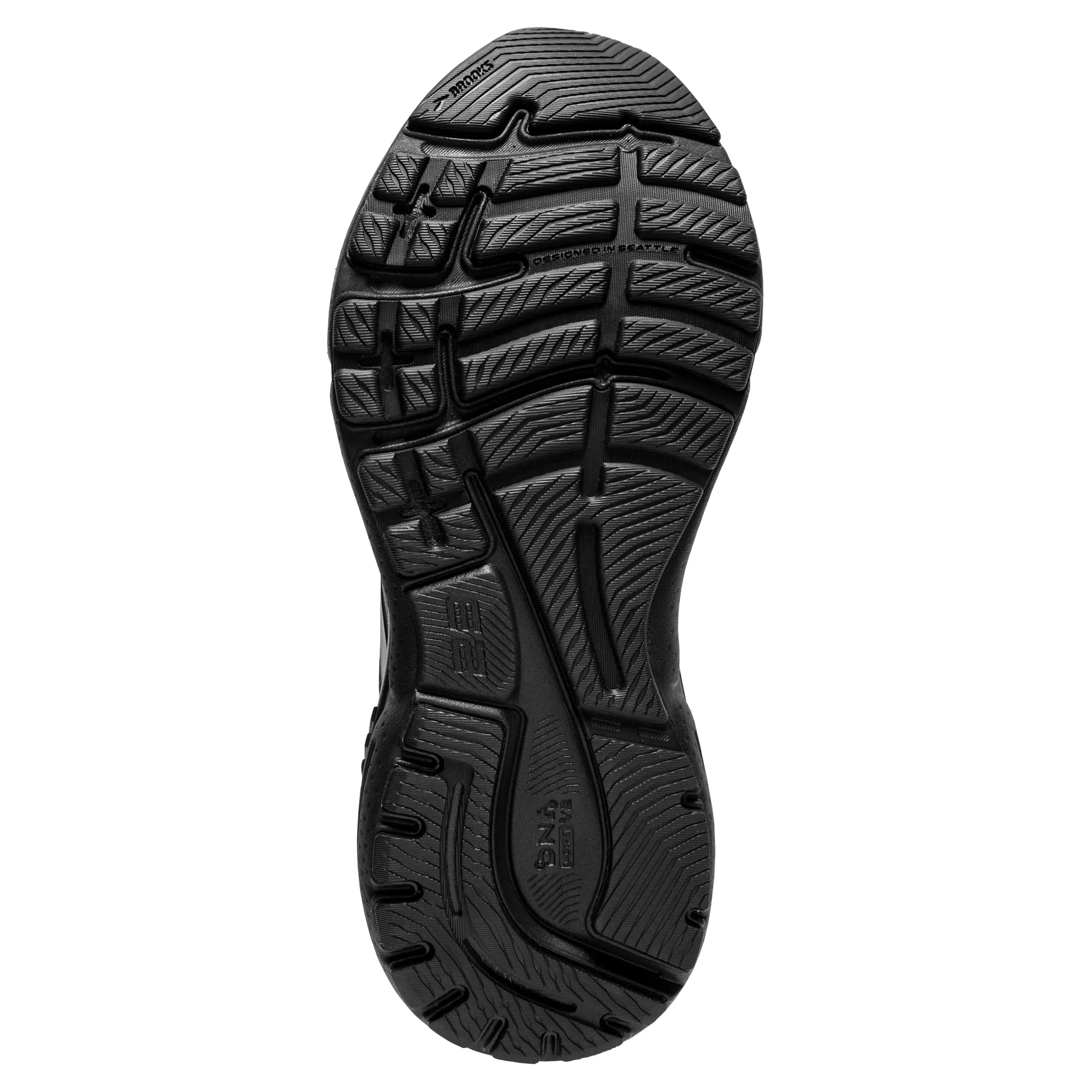 Brooks Men's Adrenaline GTS 23 Running Shoes Black / Black / Ebony