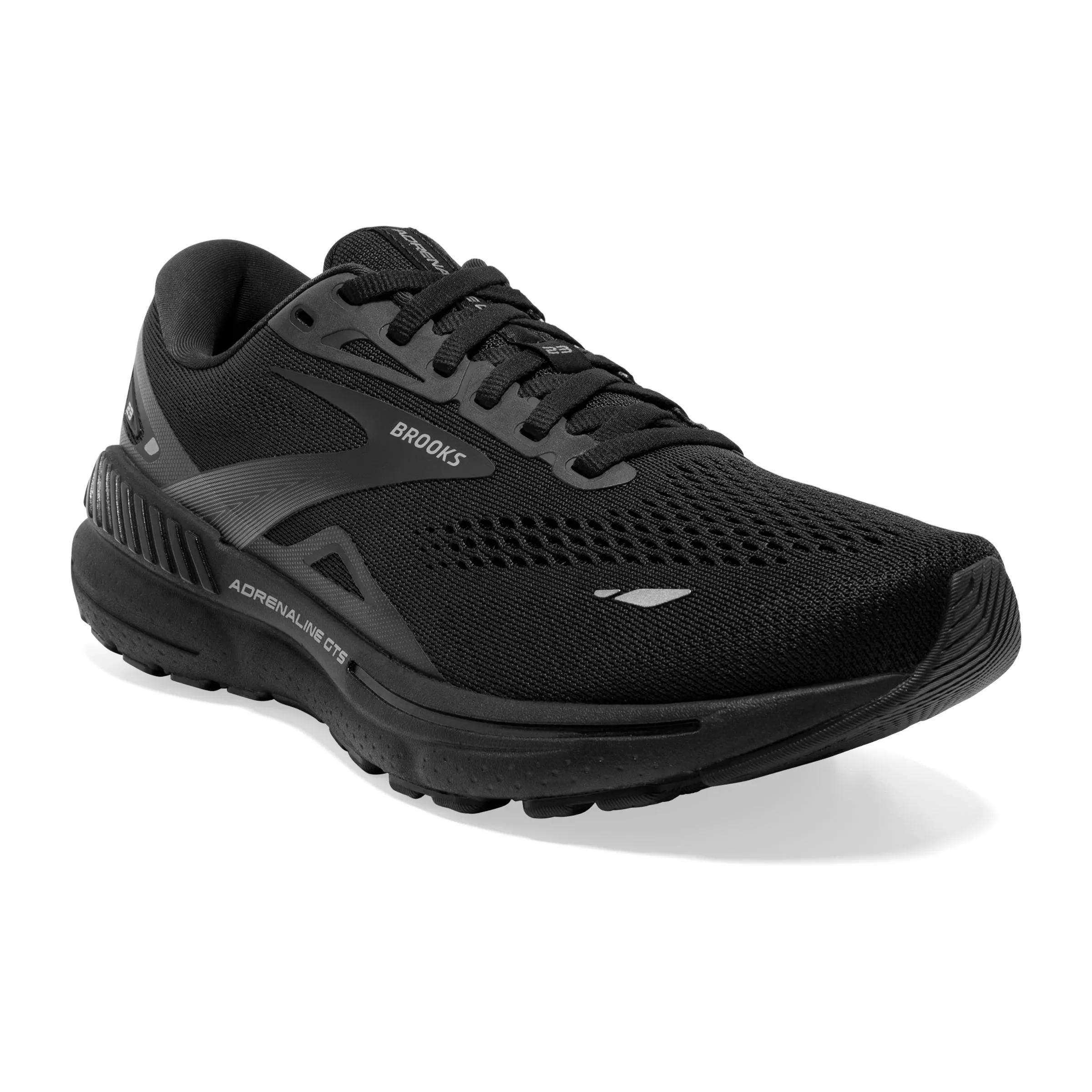 Brooks Men's Adrenaline GTS 23 Running Shoes Black / Black / Ebony