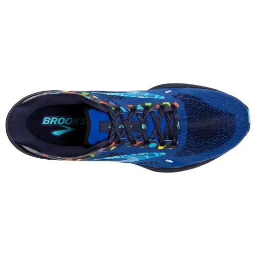 Brooks Women’s Launch 9 Neutral Running Shoe - Blue/Peacoat/Yellow - 9