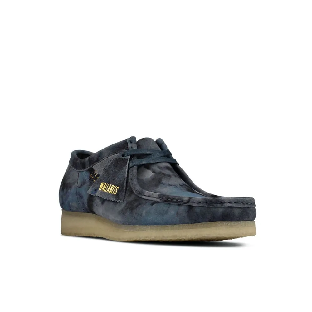 Clarks Originals Wallabee Low Men's Blue Camo Suede 26160205