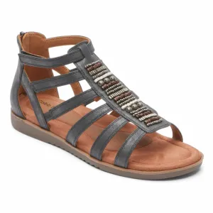 Cobb Hill ZION GLADIATOR BLACK METALLIC SYNTHETIC ECO