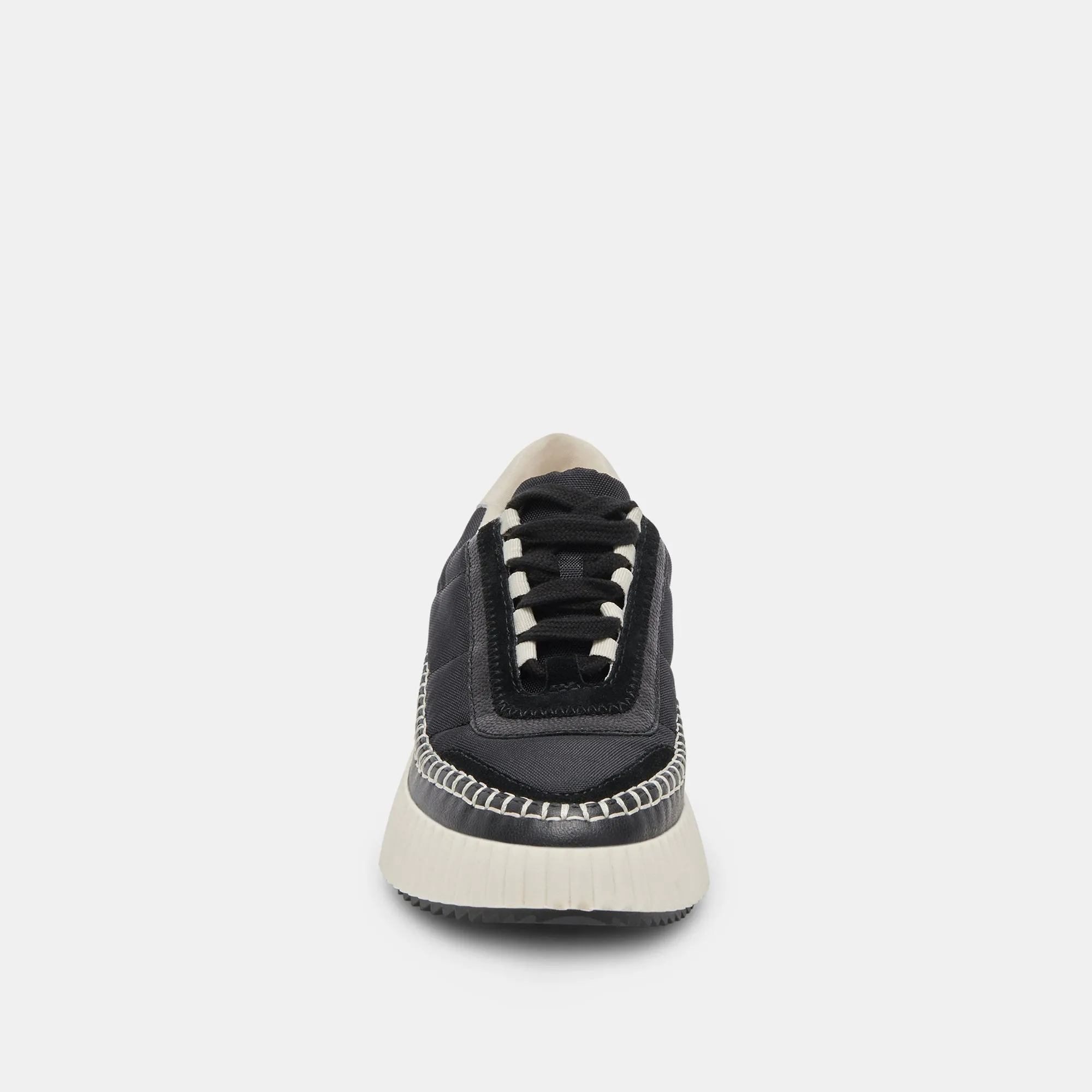 DOLEN NYLON SNEAKERS BLACK NYLON - re:vita