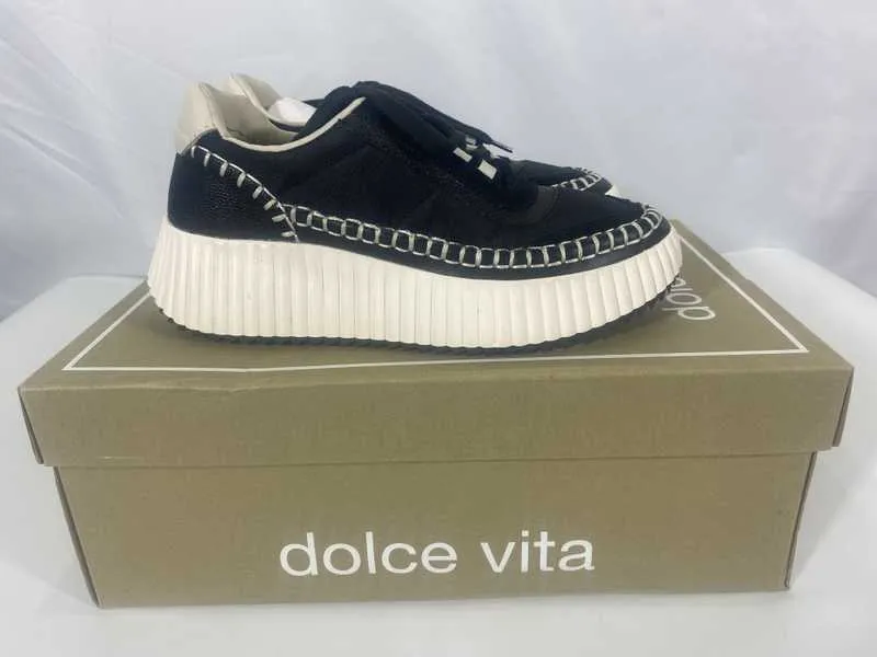 DOLEN NYLON SNEAKERS BLACK NYLON - re:vita