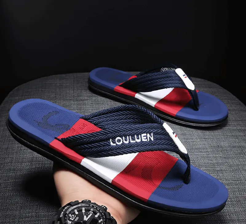 Fashion Breathable Casual Beach Flip Flops for Men - SF1077