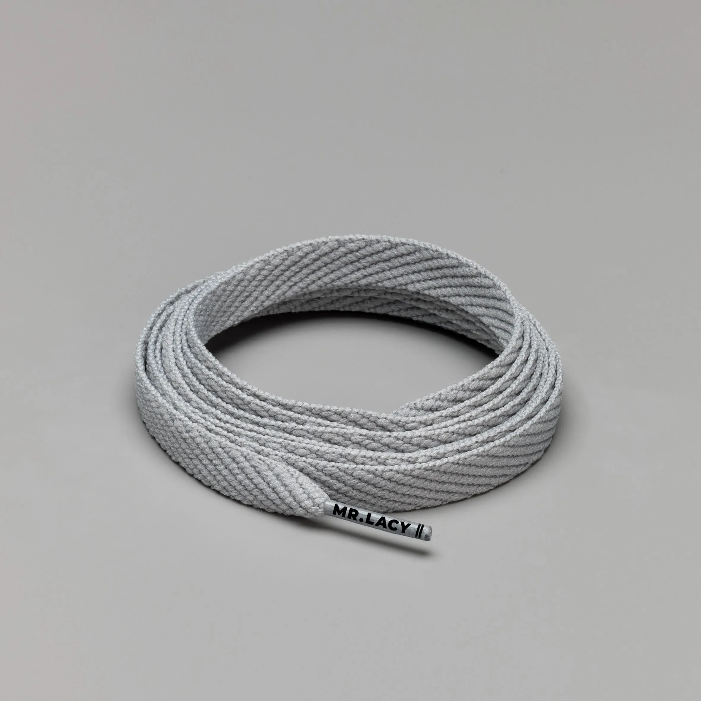 Flatties Shoelaces · Grey