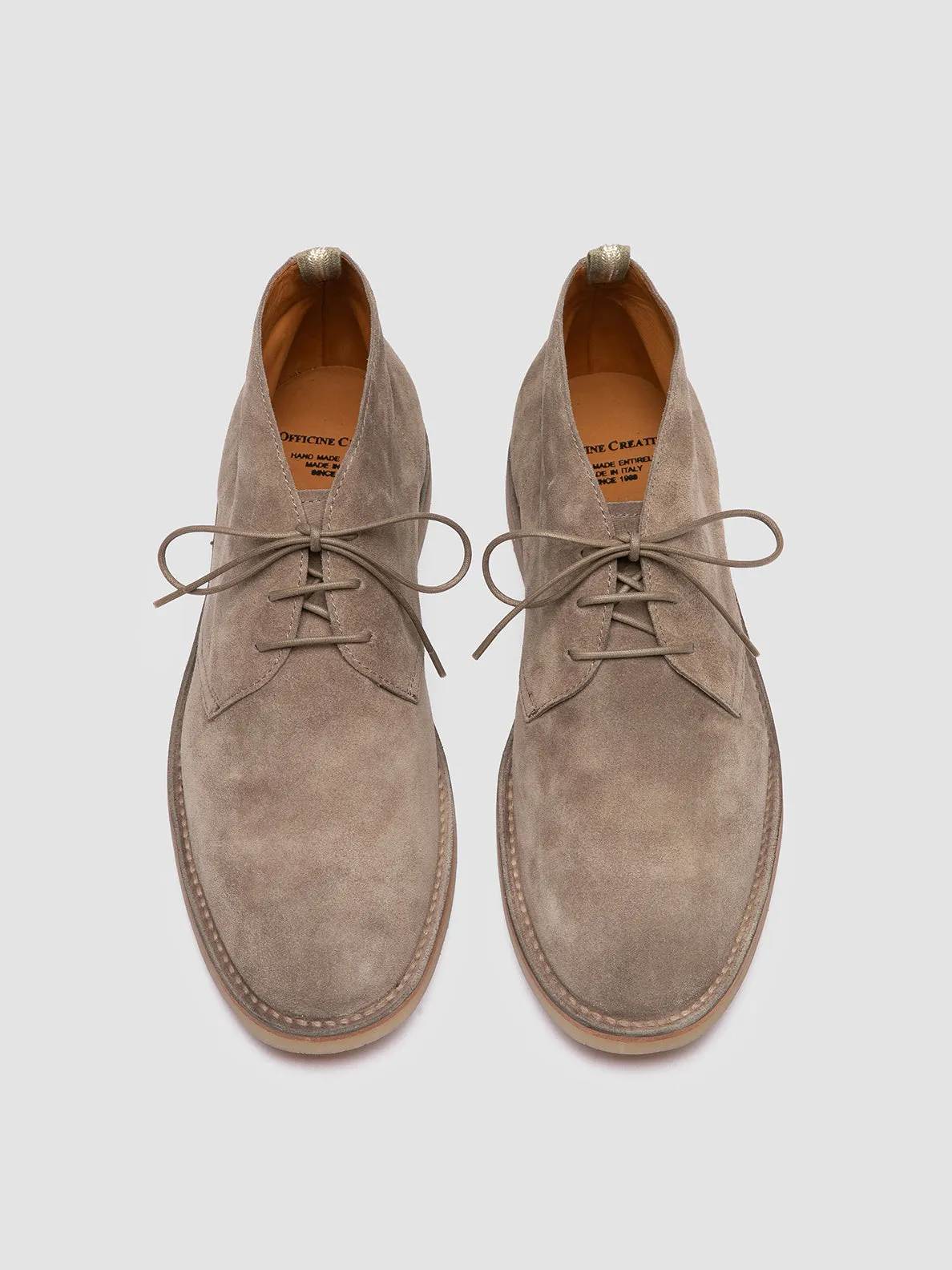 FLEXUS 005 - Grey Suede Chukka Boots