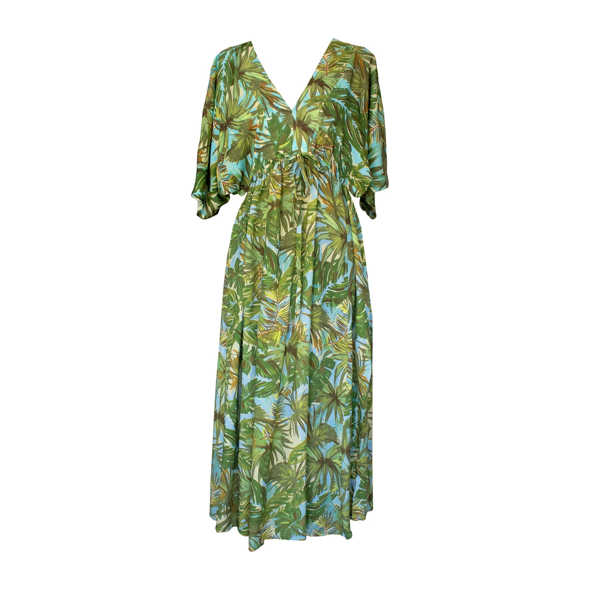 Foliage Kaftan Dress