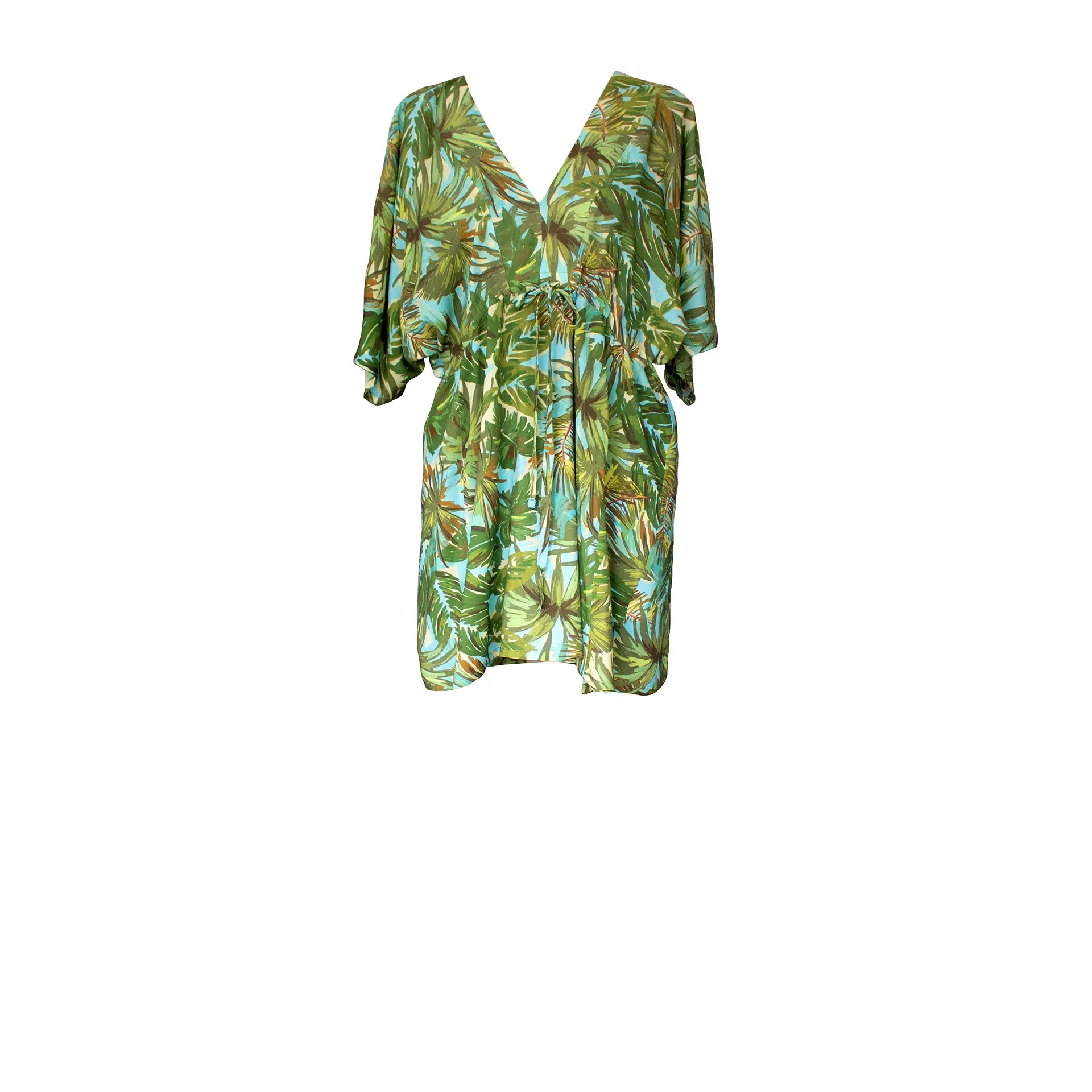 Foliage Kaftan Dress