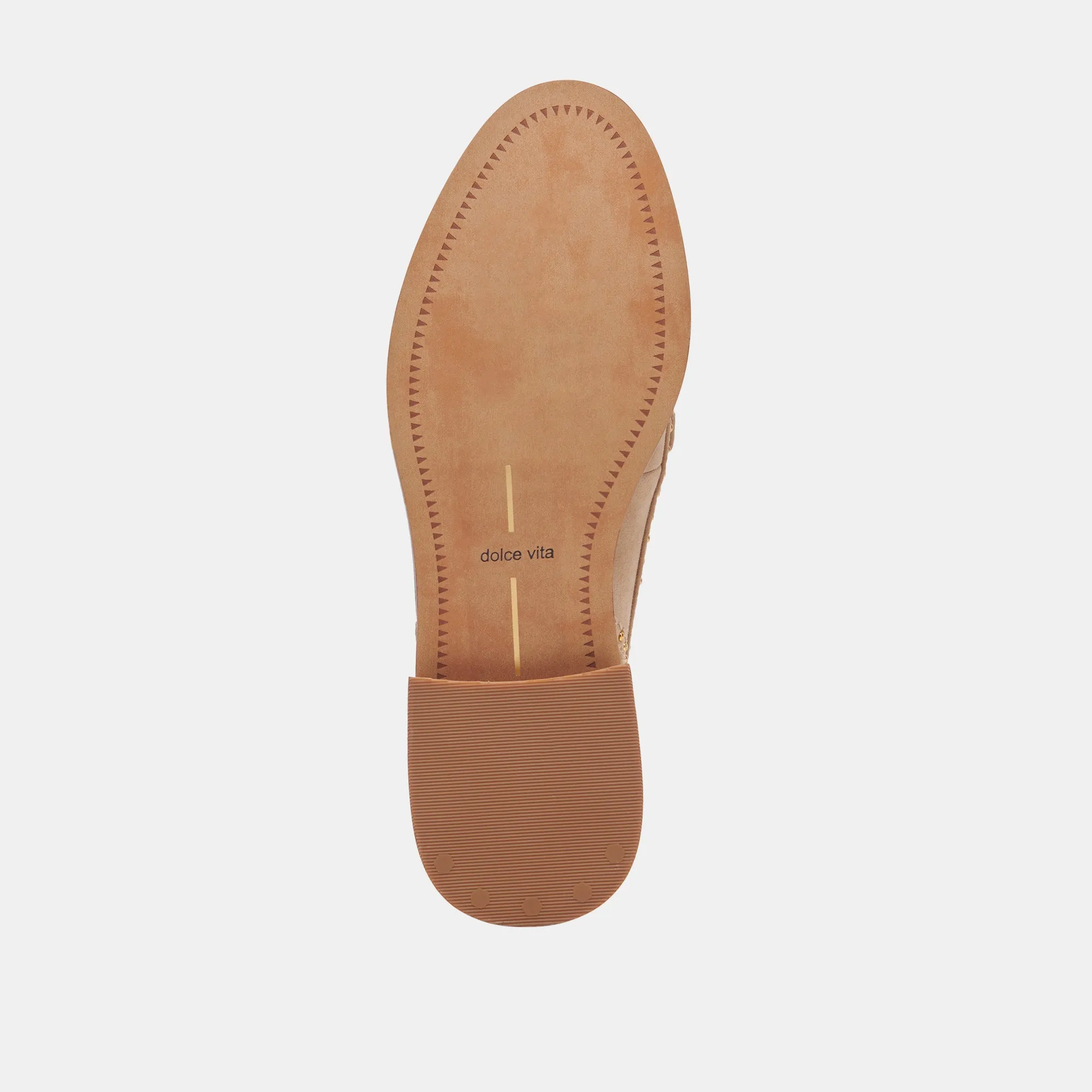 HARDI STUD LOAFERS CAMEL SUEDE