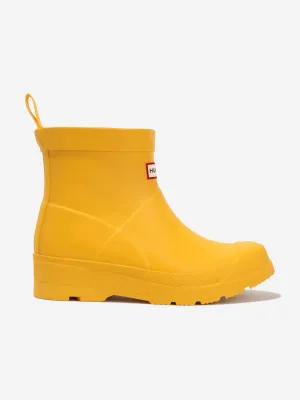 Hunter Kids Play Wellington Boots in Yellow