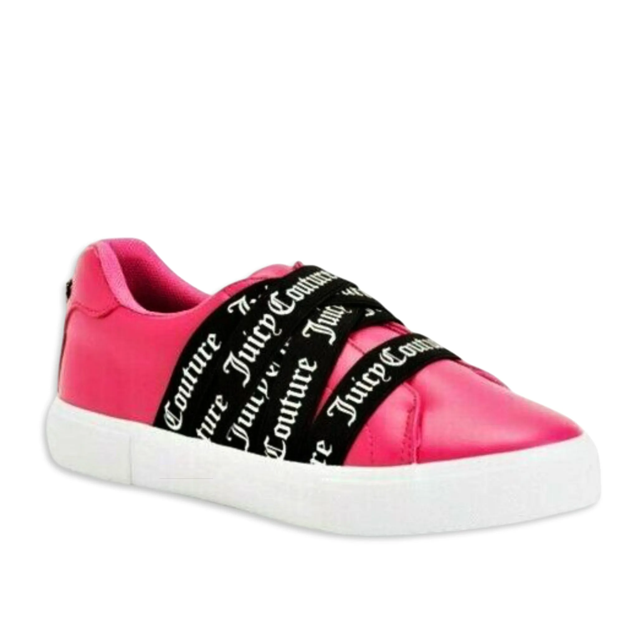 Juicy Couture Women's Logo Strap Slip On Comfort Shoes Fashion Sneakers