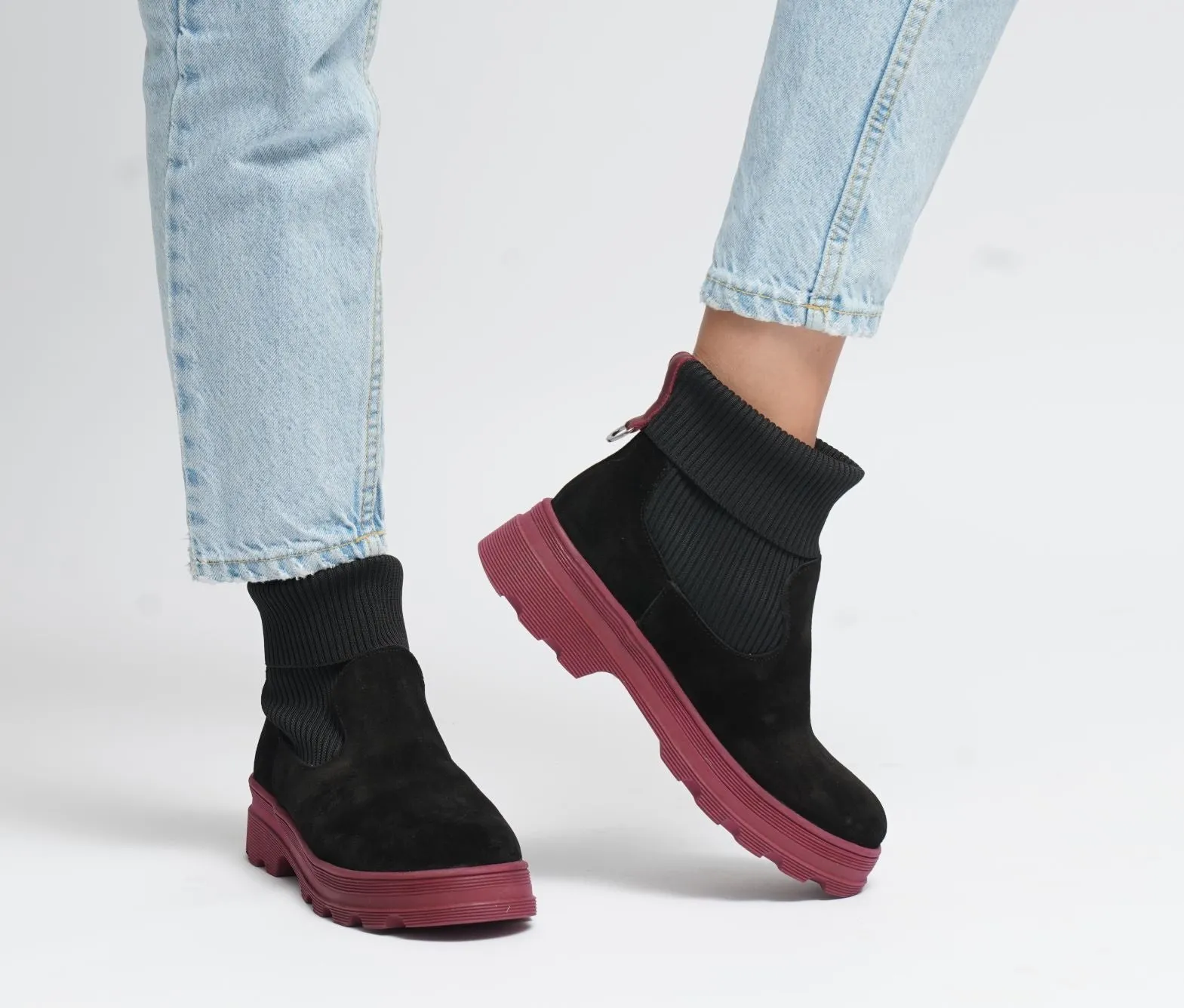 LESANSA RIDGE BLACK/PINK