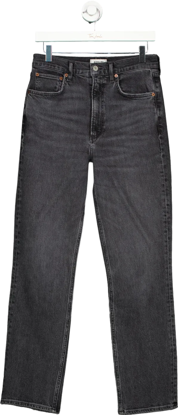 Levi's Black High Rise Taper Jeans UK 32