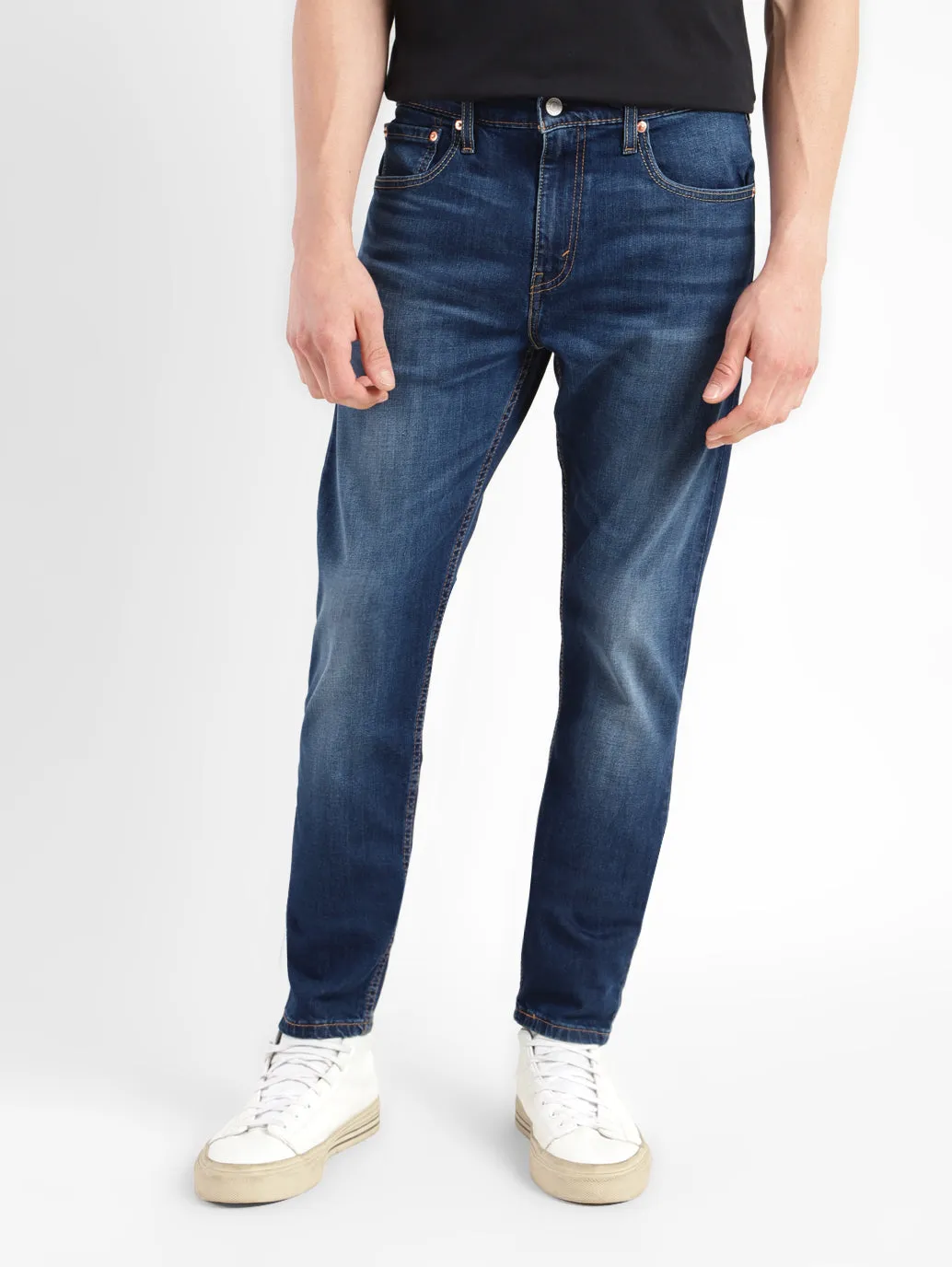 Men's 512 Navy Slim Tapered Fit Jeans