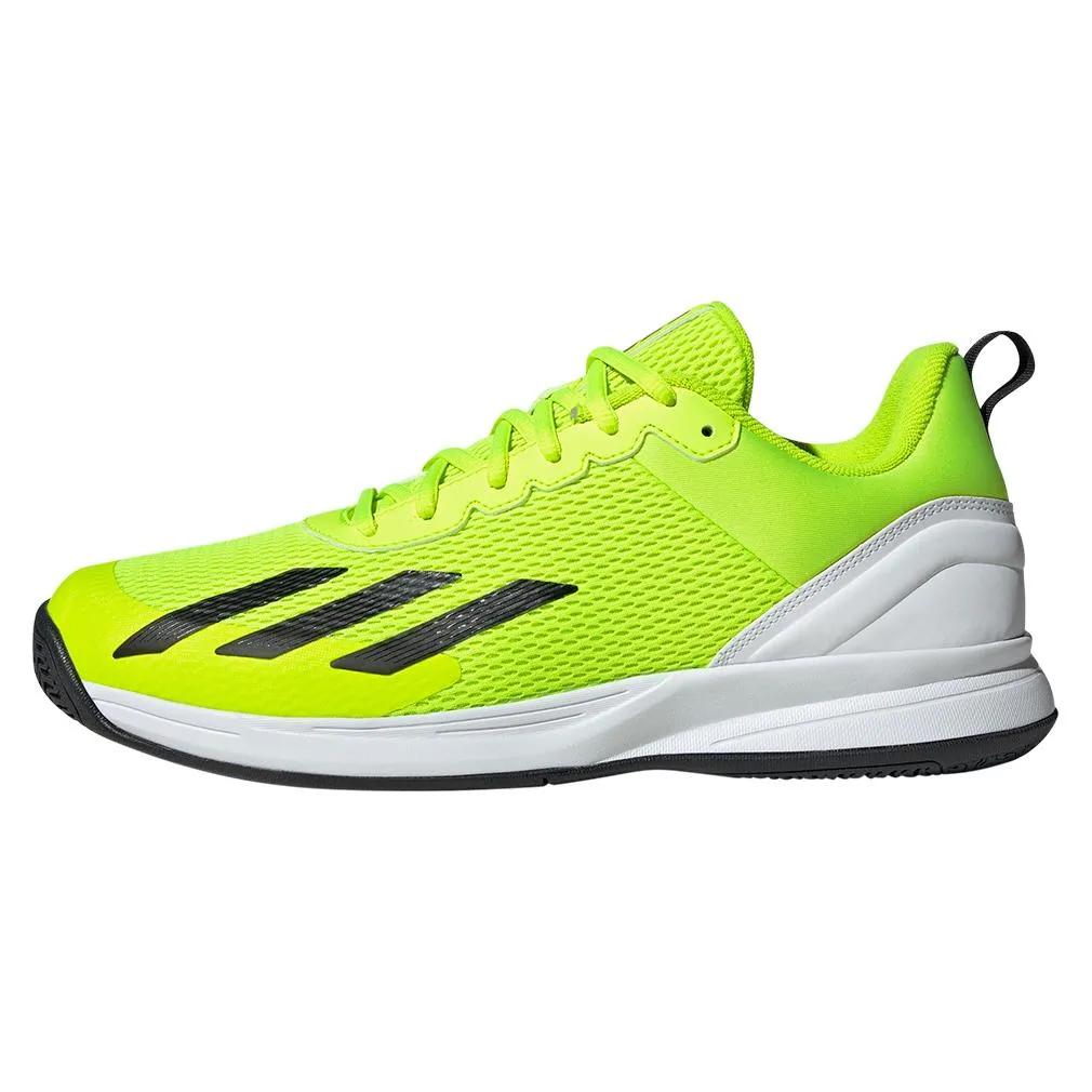 Men's Courtflash Speed Tennis Shoes Lucid Lemon and White