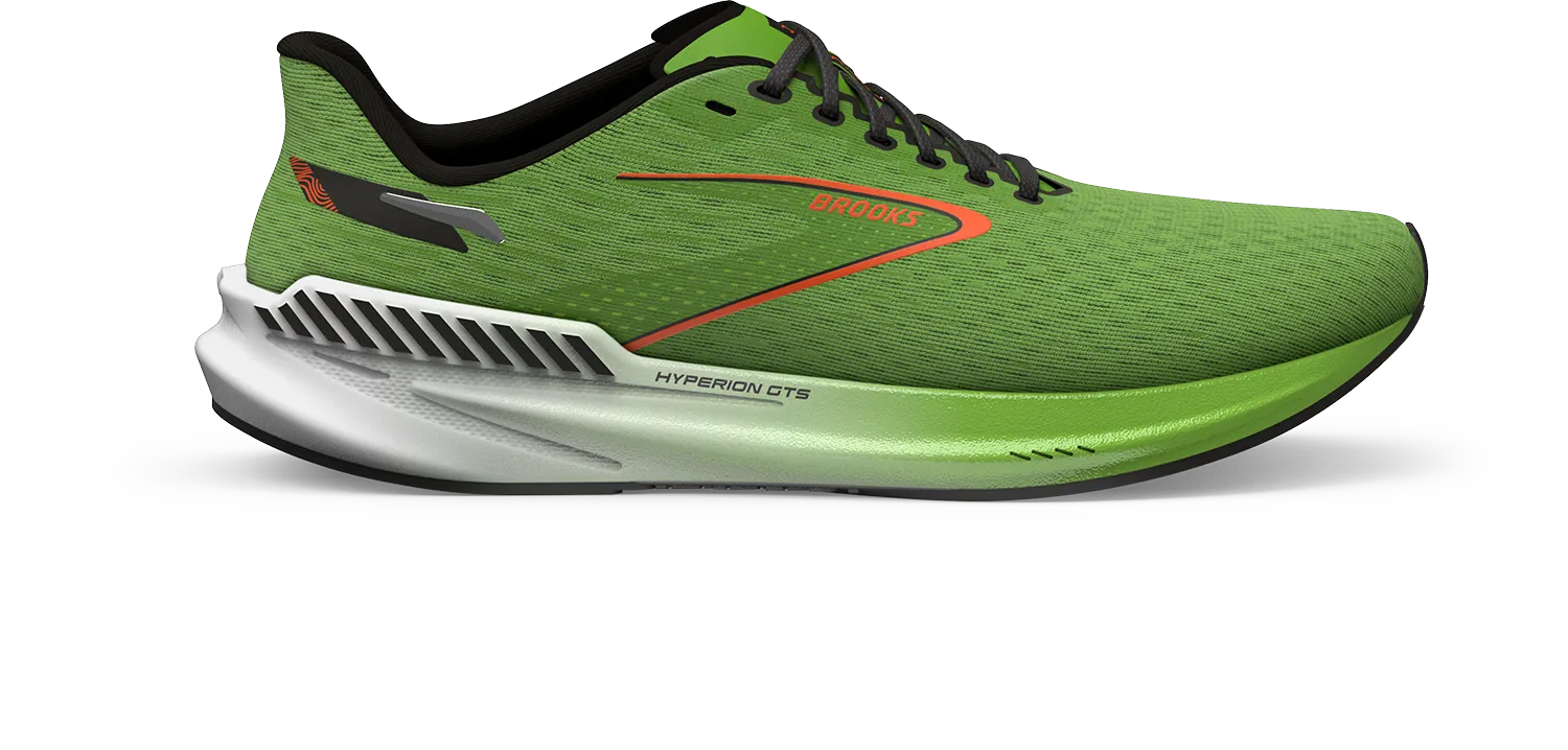 Men's Hyperion GTS (308 - Green Gecko/Red Orange/White)