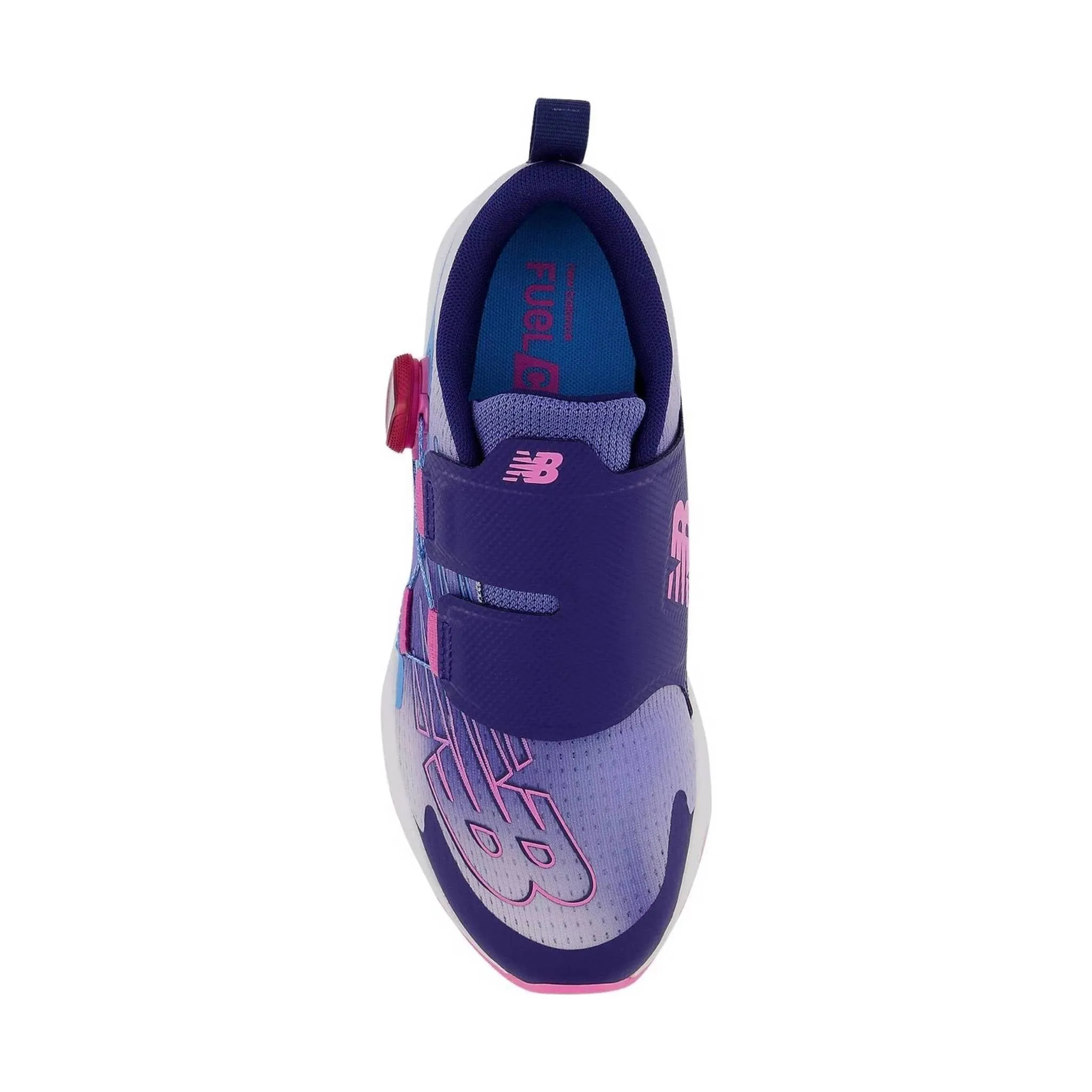 New Balance Big Kids' Fuel Core Reveal v3 BOA - Vibrant Violet - ONLINE STORE CREDIT/EXCHANGE ONLY