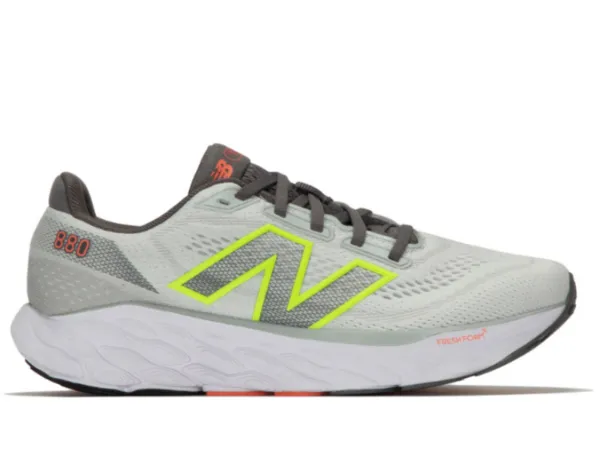 New Balance Fresh Foam X 880v14 Ladies Running Shoe (Grey Matter/Lime Glow)