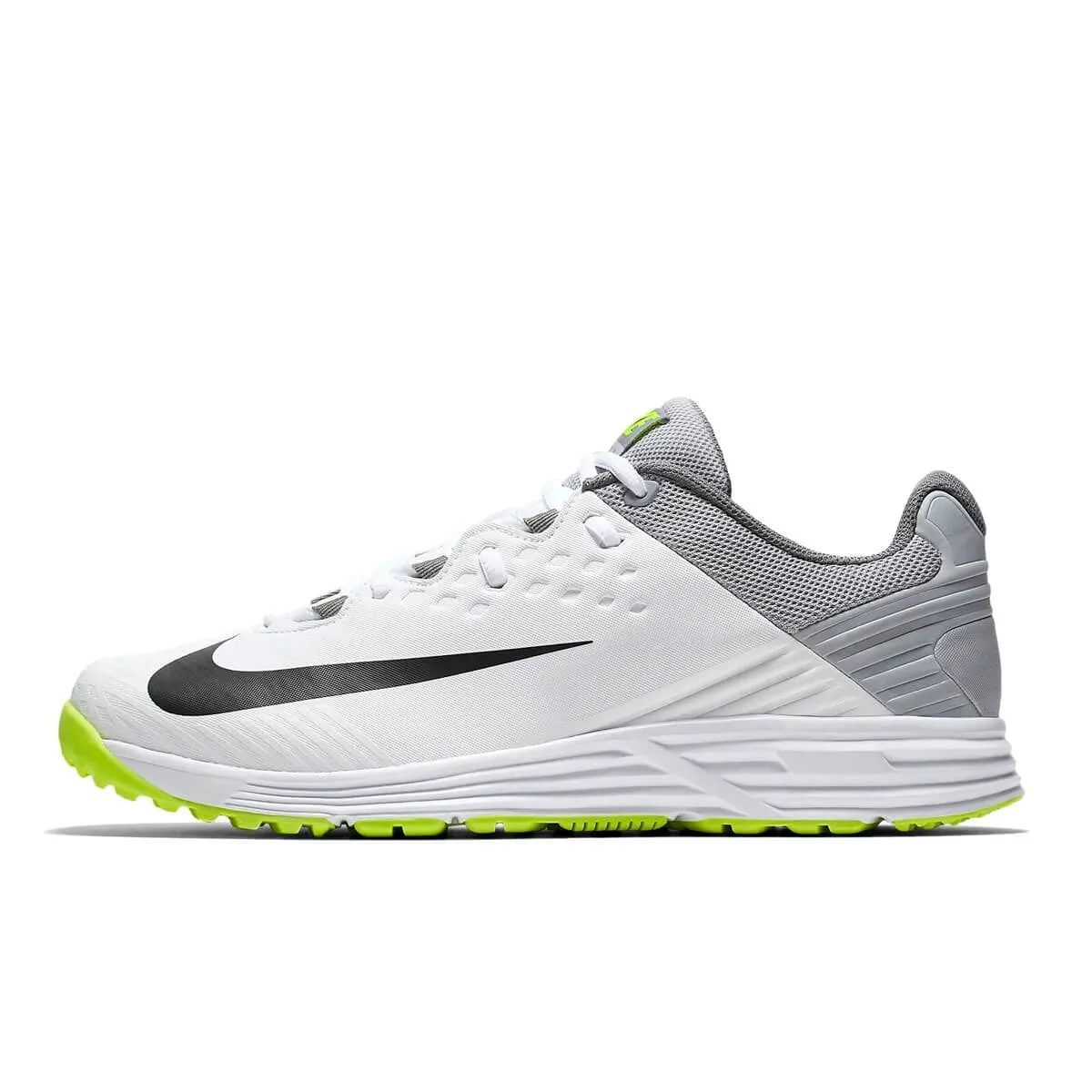 Nike Potential 3 Unisex White / Wolf Grey Cricket Shoe Rubber