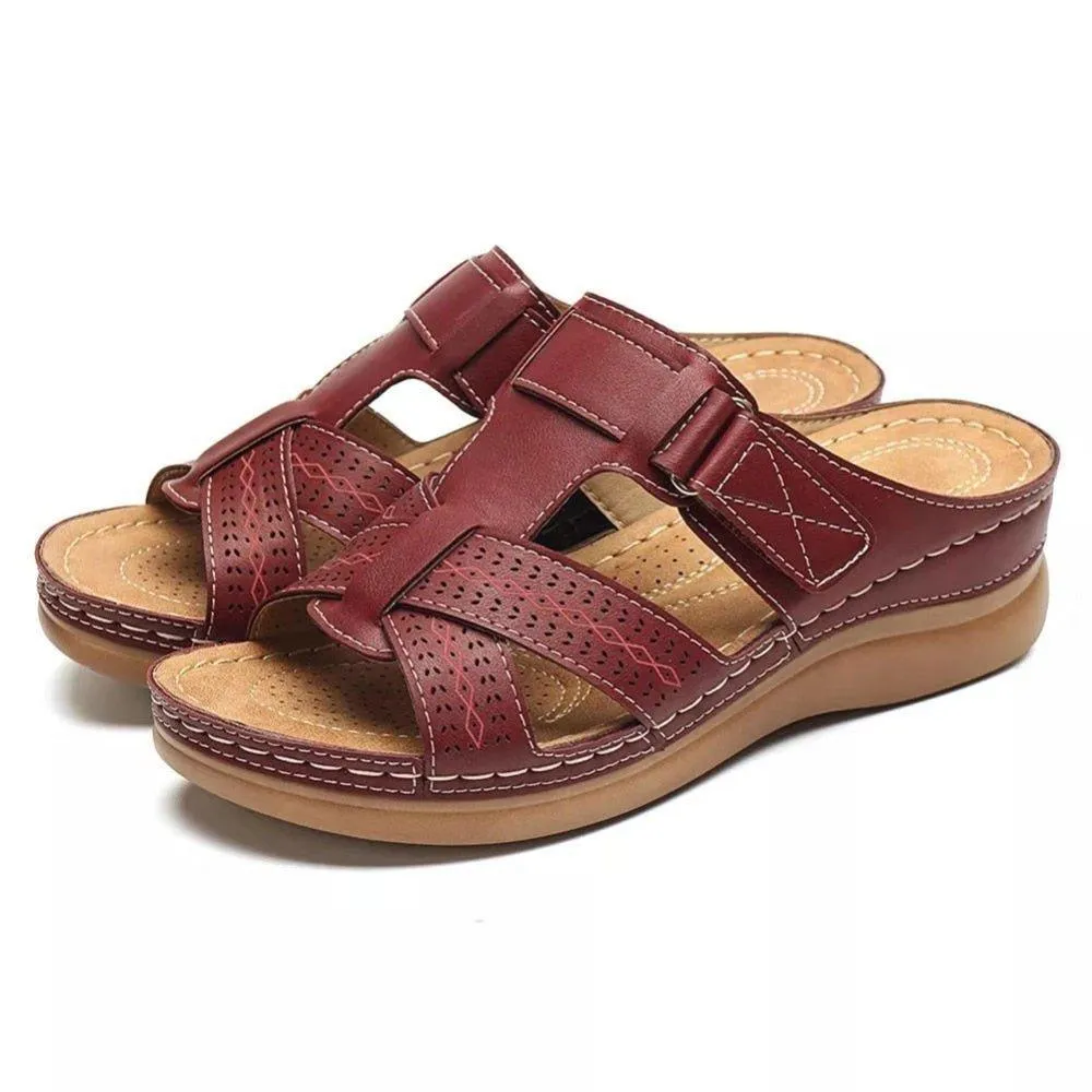 Orthopedic Extra Wide Fit Wedge Sandals