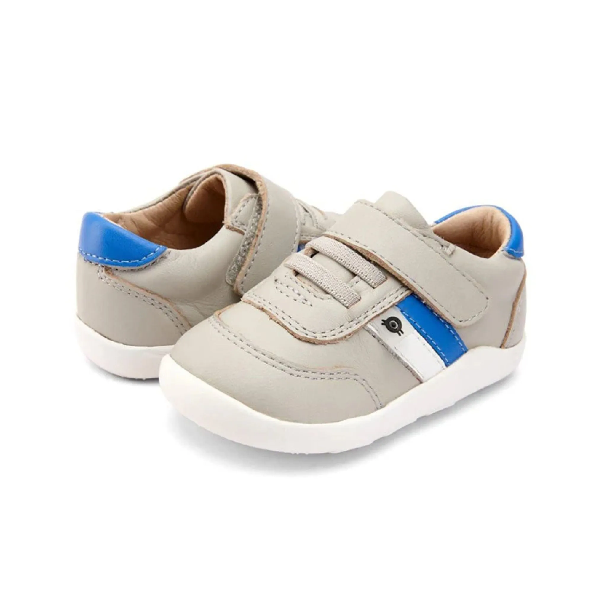 Play Ground Shoes - Gris / Neon Blue