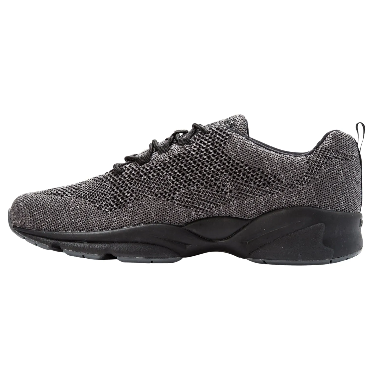 Propet's Men Active Walking Shoes - Stability Fly- MAA032M - Dark Grey/Light Grey