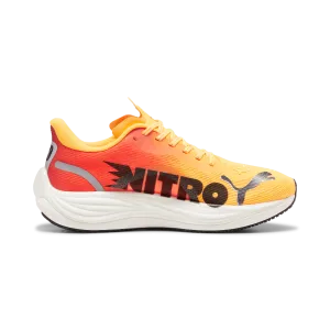 Puma Velocity Nitro 3 Men's Running Shoes Sun stream-Sunset Glow-Puma White - AW24