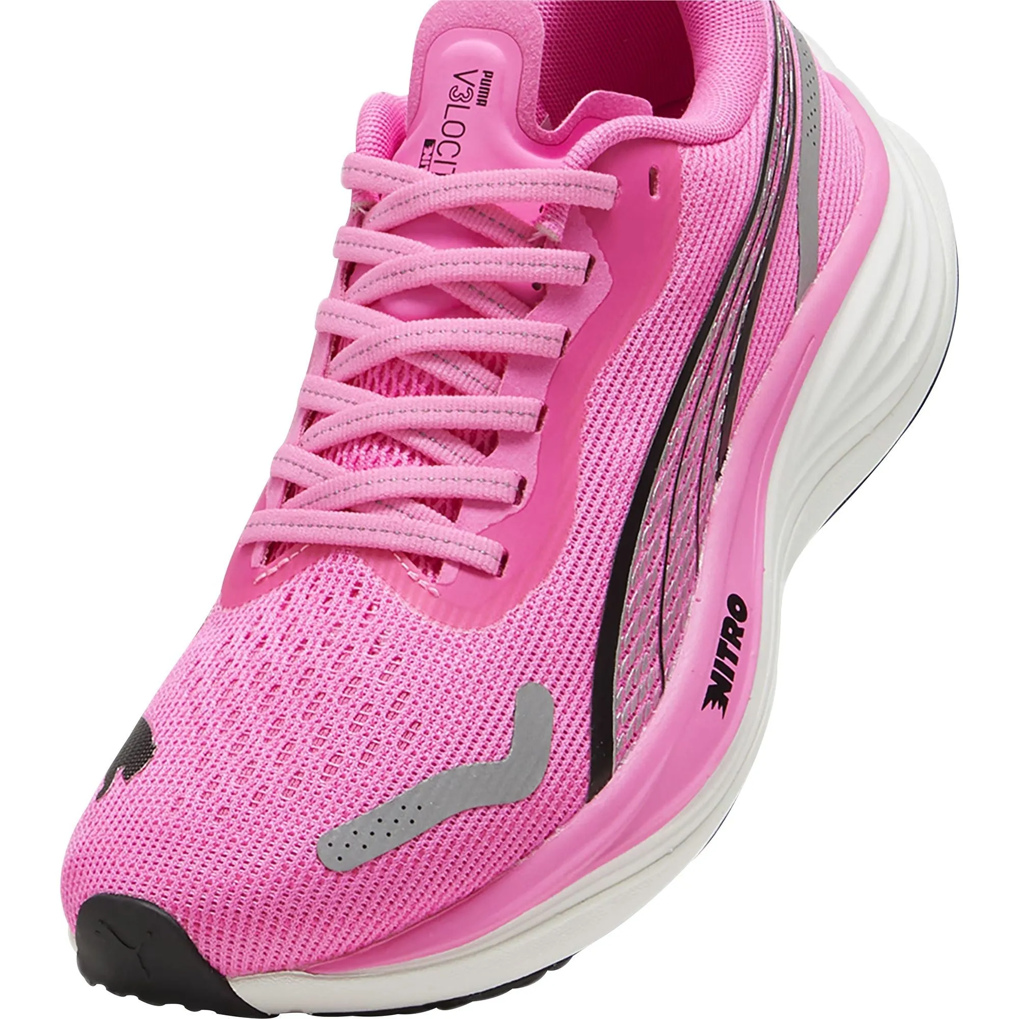 Puma Velocity Nitro 3 Womens Running Shoes - Pink