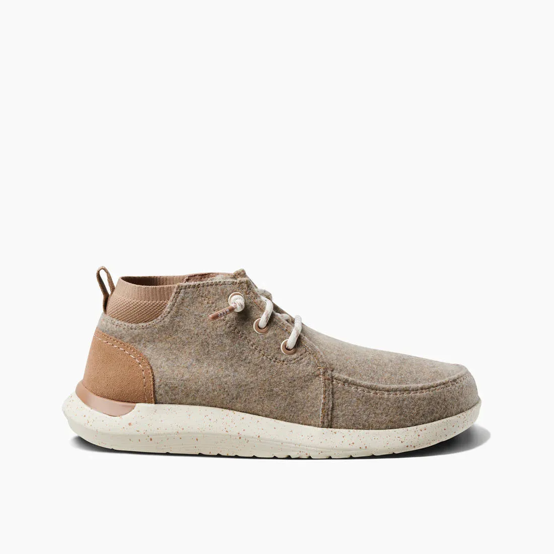 Reef Mens Swellsole Whitecap Tan Wool