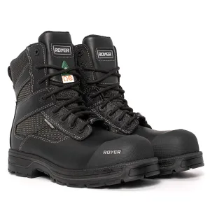 Royer Men's Agility Arctic Grip Black 8" Work Boot 5705AG