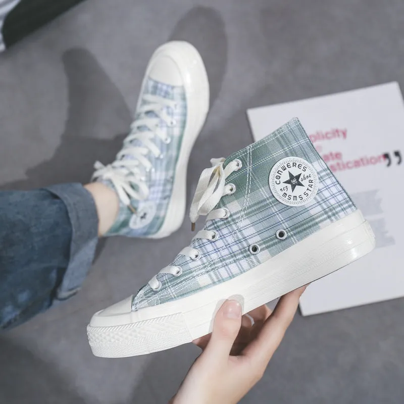 Slouchy Women's Spring Korean Versatile Air Canvas Shoes