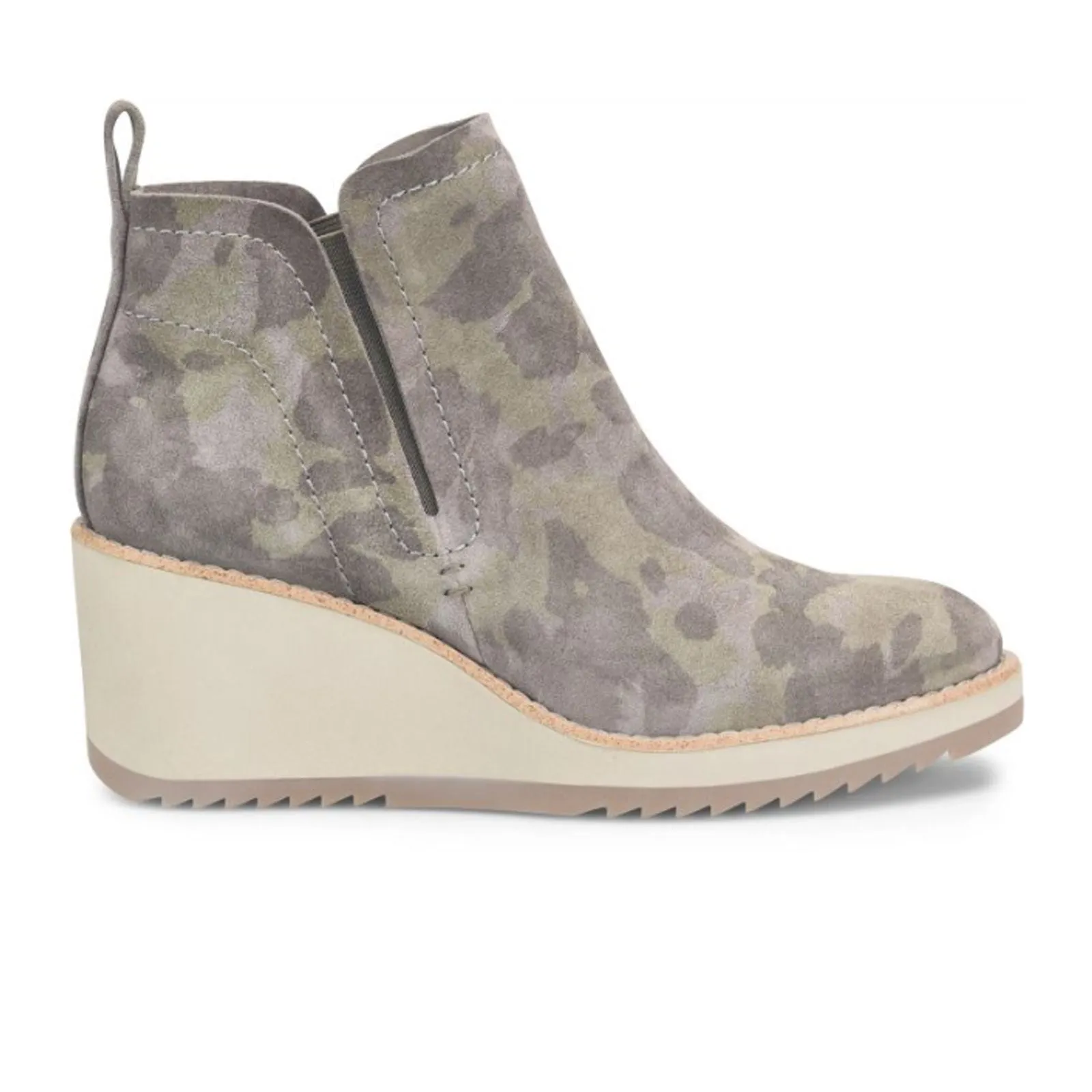 Sofft Emeree Wedge Boot (Women) - Olive