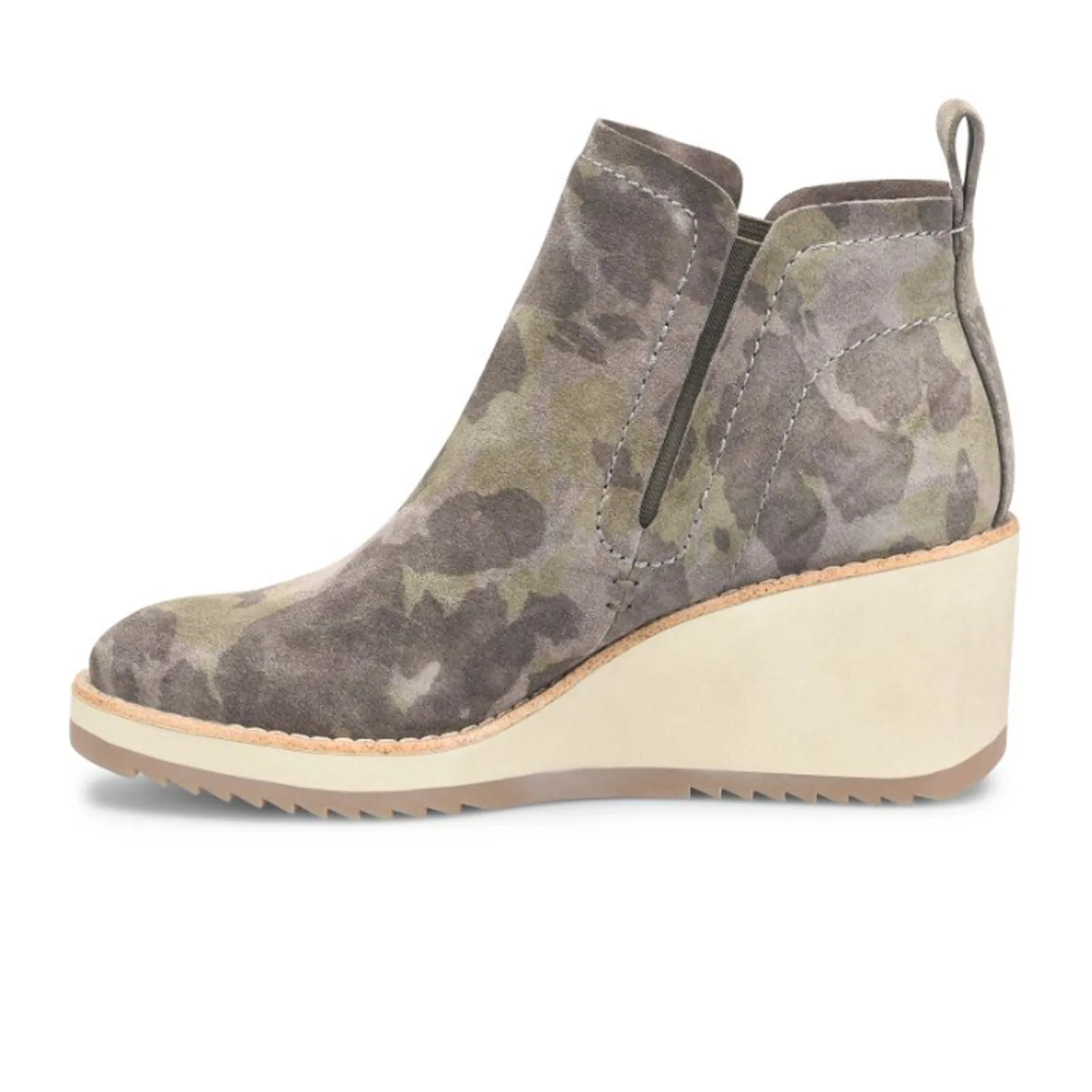 Sofft Emeree Wedge Boot (Women) - Olive