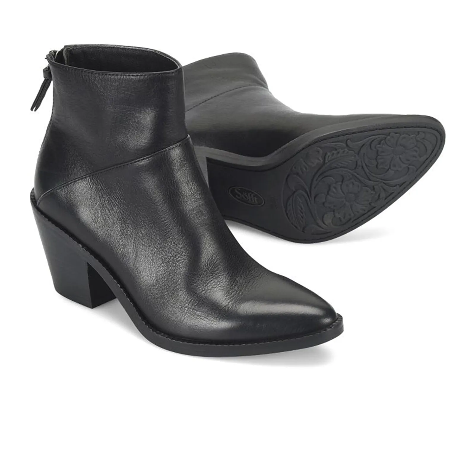 Sofft Marley Ankle Boot (Women) - Black