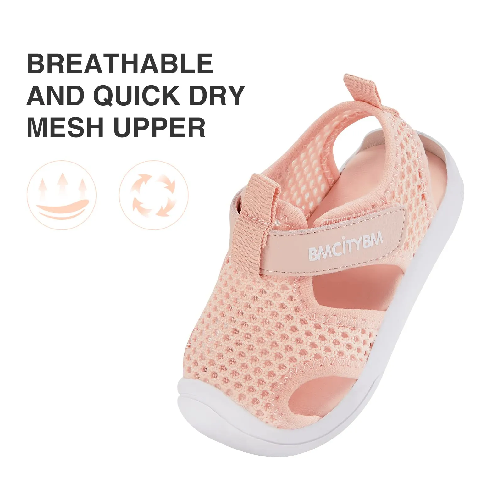 Summer breathable mesh Velcro water beach anti-slip sandals | BMCiTYBM