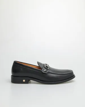 Tomaz F273 Men's Buckle Loafers (Black)