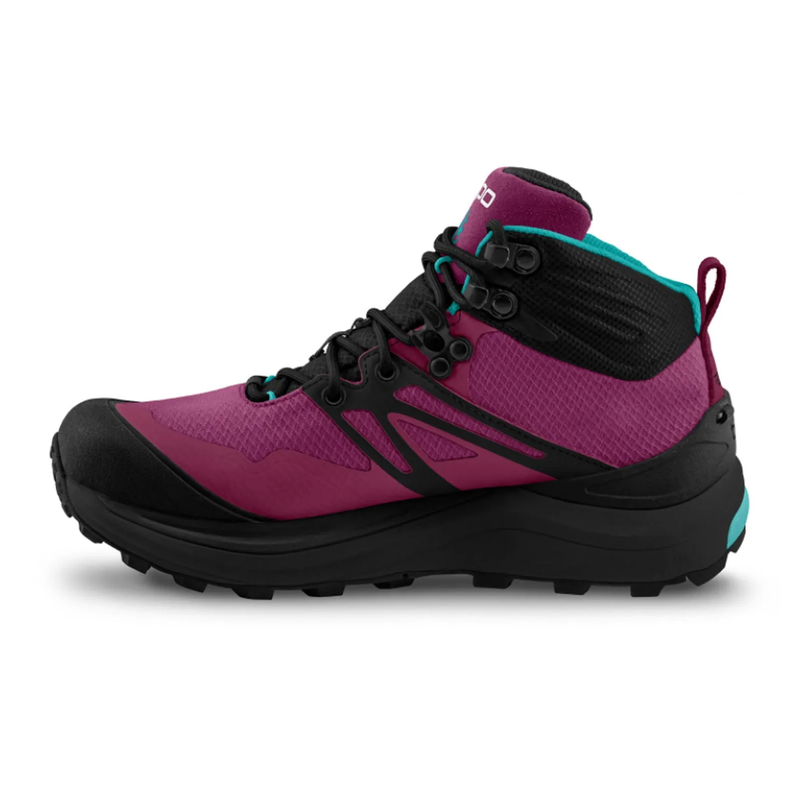 Topo Trailventure 2 Waterproof Hiking Boot (Women) - Raspberry/Black