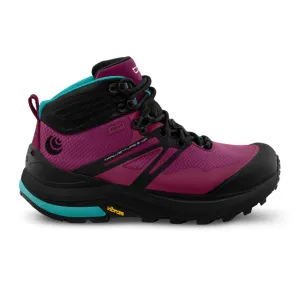 Topo Trailventure 2 Waterproof Hiking Boot (Women) - Raspberry/Black