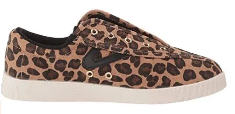 Tretorn Children's Canvas Sneakers Nylite Leopard