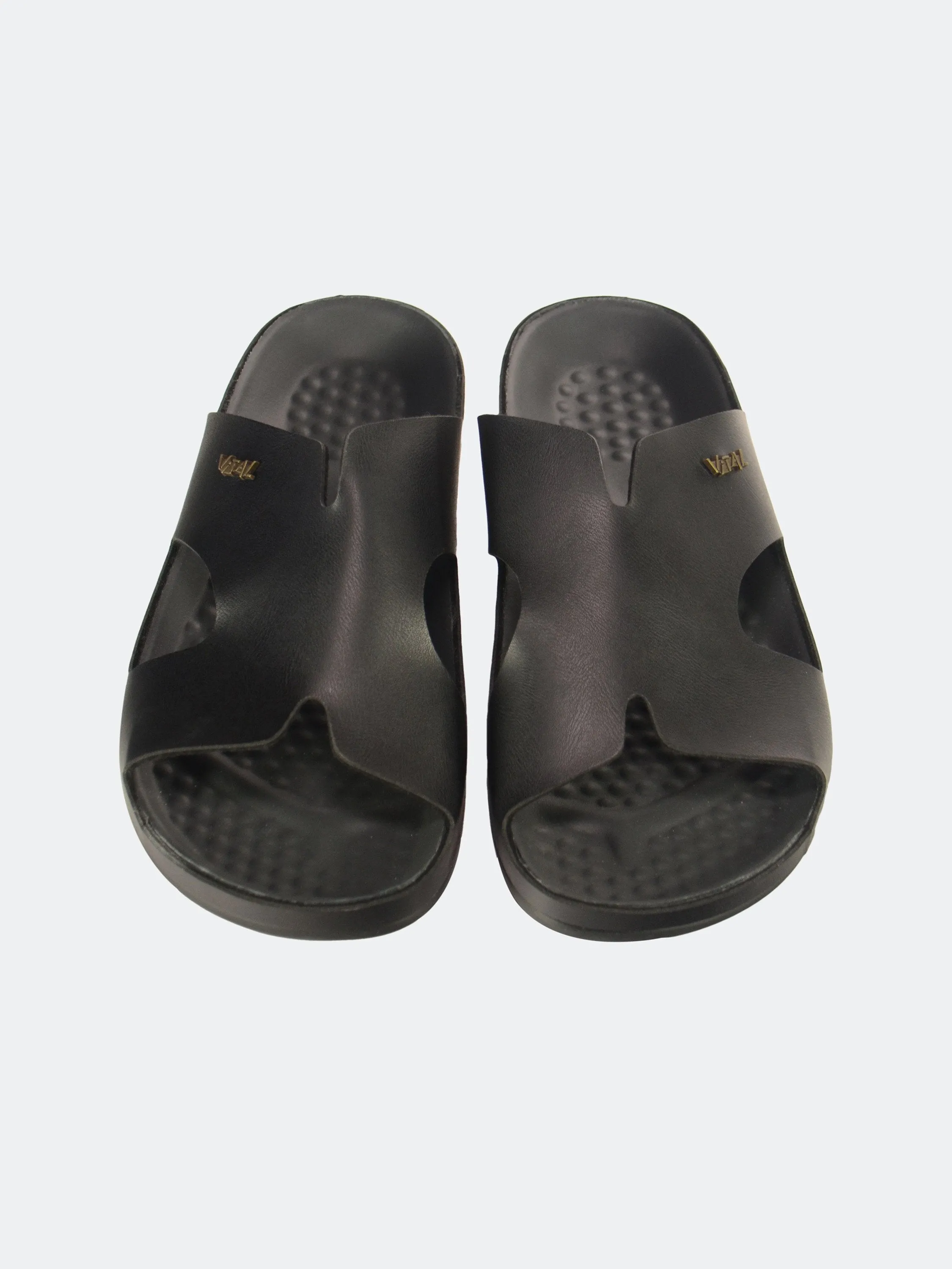 Vital Men's Slip On Leather Sandals