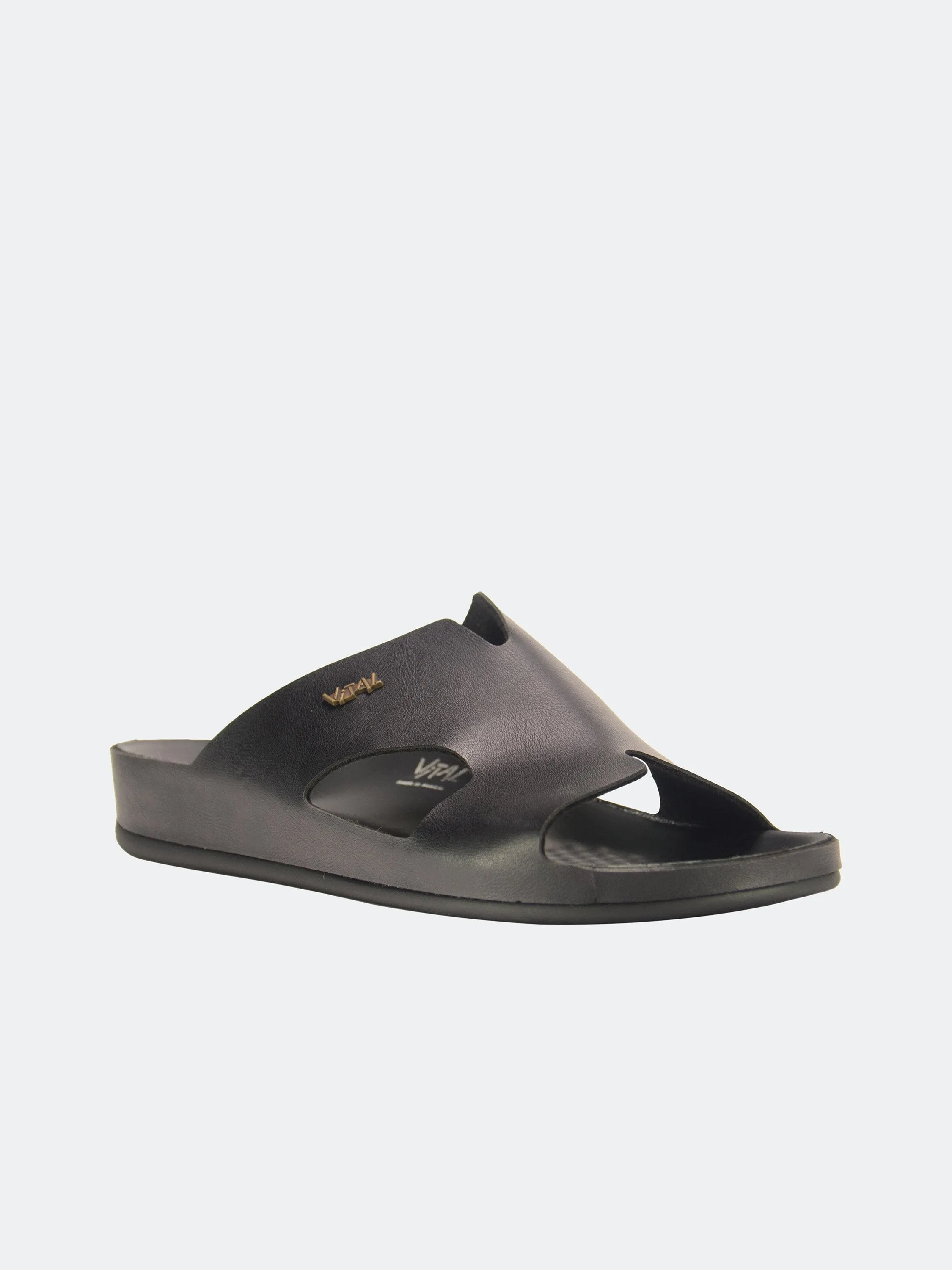 Vital Men's Slip On Leather Sandals