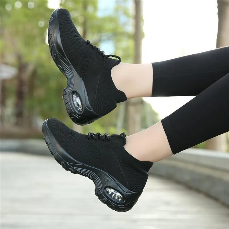 Walk On Cloud Cushioned Platform Sneakers