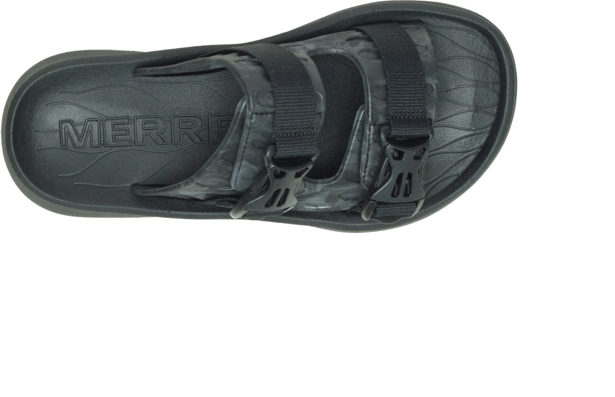 WOMEN'S MERRELL HUT ULTRA WRAP SANDAL | BLACK